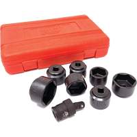 8 Pc. Extra-Low-Profile Oil Filter Socket Set GTA Hardware Inc