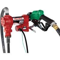 12V Fuel Transfer Pump with Nozzle GTA Hardware Inc