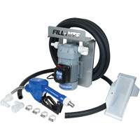 115V AC DEF Transfer Pump & IBC Tote Bracket with Nozzle GTA Hardware Inc