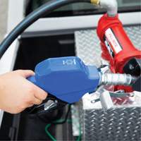 Blue Cold Weather Automatic Diesel Spout Nozzle GTA Hardware Inc