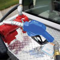 Blue Cold Weather Automatic Diesel Spout Nozzle GTA Hardware Inc