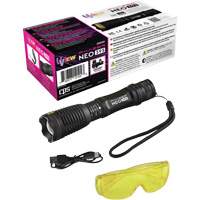 Lampe UV rechargeable pour la d&eacute;tection des fuites UView Phazer NEO 395 GTA Hardware Inc