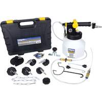 Trousse de purge de freins sous pression avec sept adaptateurs GTA Hardware Inc