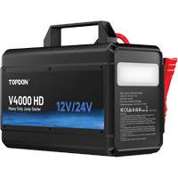 V4000 HD 12V/24V 4000A Jump Starter GTA Hardware Inc