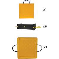 8-Piece CribLok Composite Cribbing System Kit GTA Hardware Inc