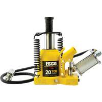 Pro Series “Shorty” Bottle Jack, 20 Ton(s), Air Hydraulic, 12-5/8" Raised Height GTA Hardware Inc
