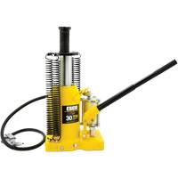 Pro Series  Bottle Jack, 30 tons, Air Hydraulic, 20" Raised Height GTA Hardware Inc