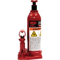 Cric &agrave; bouteille hydraulique professionnel, 2 tonne(s), 14-1/2" Hauteur &eacute;lev&eacute;e GTA Hardware Inc