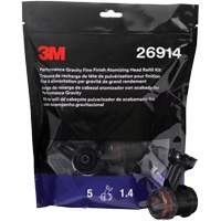 Performance Gravity Fine Finish Atomizing Head - Orange GTA Hardware Inc