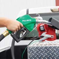 Green Automatic Diesel Spout Nozzle GTA Hardware Inc