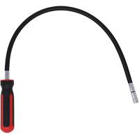 Tournevis flexible extra-long avec adaptateur carr&eacute; 1/4" x hexagonal 1/4" GTA Hardware Inc