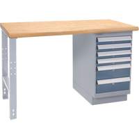 &eacute;tabli industriel, Cap 1000 lb, 36" la x 72" p, 34" h GTA Hardware Inc