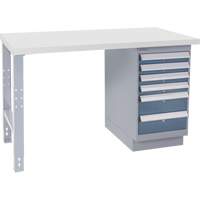 Industrial Duty Workbench, 30" W x 72" D x 34" H, 1000 lbs. Capacity GTA Hardware Inc