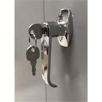 Storage Cabinet, Steel, 4 Shelves, 66" H x 30" W x 15" D, Grey GTA Hardware Inc