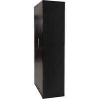 Armoire de rangement combin&eacute;e, 36" la x 18" p x 72" h, Noir GTA Hardware Inc