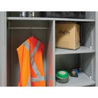 Combination Storage Cabinet, 36" W x 18" D x 72" H, Grey GTA Hardware Inc