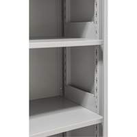 Hi-Boy Storage Cabinet, Steel, 4 Shelves, 72" H x 36" W x 18" D, Grey GTA Hardware Inc