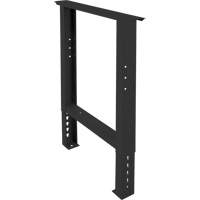 Pattes d'&eacute;tabli pour service industriel, Acier, 24" p x 34" h, Simple GTA Hardware Inc