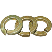 Rondelle d'arr&ecirc;t fendue, 3/4", Zinc jaune GTA Hardware Inc