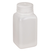 Easy-Grip Space-Saver Bottles, Square, 6 oz., Plastic GTA Hardware Inc