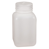 Bouteilles peu encombrantes &agrave; prise facile, Carr&eacute;e, 8 oz, Plastique GTA Hardware Inc