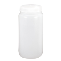 Wide-Mouth Bottles, Round, 1 gal., Plastic GTA Hardware Inc