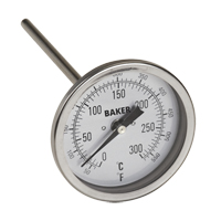 Bi-Metal Thermometers, Contact, Analogue, 50-550°F (0-260°C) GTA Hardware Inc