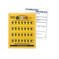 Boîte &agrave; d&eacute;cades de r&eacute;sistance avec certificat de calibration GTA Hardware Inc