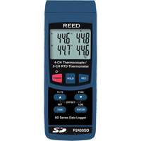 Thermom&egrave;tre &agrave; thermocouple pour enregistreur de donn&eacute;es avec certificat de calibration GTA Hardware Inc
