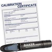 Refractometer with ISO Certificate, Analogue (Sight Glass), Salinity GTA Hardware Inc