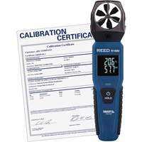 An&eacute;mom&egrave;tre &agrave; h&eacute;lices Bluetooth Smart avec certificat de calibration, Enregistrement des donn&eacute;es, Gamme de v&eacute;locit&eacute; d'air de 0,6 - 25 m/sec/118 - 4921 pi/min/2,1 - 90 km/h/1,3 - 55,9 mi/h GTA Hardware Inc