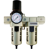 Airflo 400 Filter, Regulator & Coalescing Filter, 1/2" NPT, 150 PSI, 1.5 fl. Oz. Capacity GTA Hardware Inc