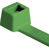 Attaches pour c&acirc;ble PA66 homologu&eacute;es UL, Longueur 4", R&eacute;sistance &agrave; la traction 18 lb, Vert GTA Hardware Inc