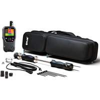 Professional Imaging Moisture Kit with Hammer & Wall Cavity Probe, 7 - 100% Moisture Range, 32°- 122° F ( 0° - 50° C ) Temperature Range GTA Hardware Inc