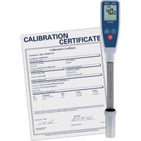 Long Stem pH Meter with Traceable Certificate GTA Hardware Inc