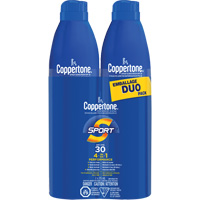 Sport&reg; Water Resistant Sunscreen, SPF 30, Aerosol GTA Hardware Inc