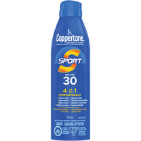 Sport&reg; Water Resistant Sunscreen, SPF 30, Aerosol GTA Hardware Inc