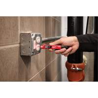 Dual Range Non-Contact Voltage Detector with LED, 12 V - 49 V/50 V - 1000 V, Display & Sound Alert GTA Hardware Inc