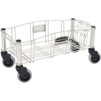 Chariot Slim Jim, Acier inoxydable, Acier inoxydable GTA Hardware Inc