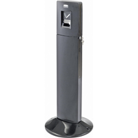 Stations pour fumeurs metropolitan, Sur pied, Acier inoxydable, Capacit&eacute; 1,6 gal. US, Hauteur 42-4/5" GTA Hardware Inc