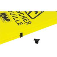 Panneau d'avertissement "Plancher mouill&eacute;", Bilingue avec pictogramme GTA Hardware Inc