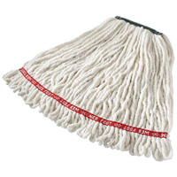 Web Foot&reg; Shrinkless Wet Mop, Antimicrobial, Yarn, 20 oz., Loop Style GTA Hardware Inc