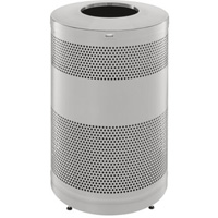 Poubelle d&eacute;corative &agrave; dessus ouvert classique, Acier inoxydable, Capacit&eacute; 51 gal. US GTA Hardware Inc