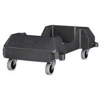 Chariot Slim Jim, Polypropyl&egrave;ne, Noir, Convient aux contenants 11" x 20" GTA Hardware Inc