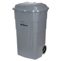 Bac d'ordures roulant, Poly&eacute;thyl&egrave;ne, 65 gal. US GTA Hardware Inc