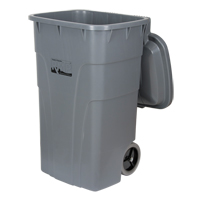 Bac d'ordures roulant, Poly&eacute;thyl&egrave;ne, 65 gal. US GTA Hardware Inc