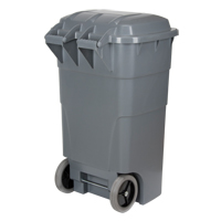 Bac d'ordures roulant, Poly&eacute;thyl&egrave;ne, 65 gal. US GTA Hardware Inc