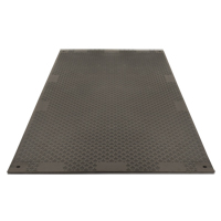 Medium-Duty Ground Protection, 4' x 8', Fiberglass/Polypropylene, Textured, Black GTA Hardware Inc