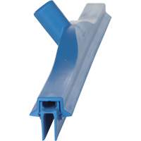Double Blade Ultra Hygiene Squeegee, 24", Blue GTA Hardware Inc