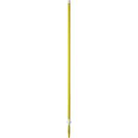 Manche de brosse pour plateforme, Brosse/Support &agrave; tampon, Jaune, T&eacute;lescopique, 62"-113" lo GTA Hardware Inc